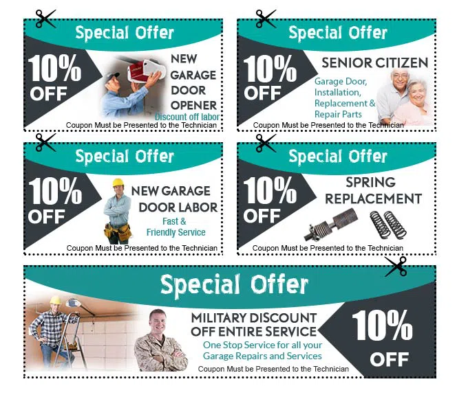 Garage Door Mobile Service Repair San Antonio, TX 210-245-5996 - Coupon-set-9